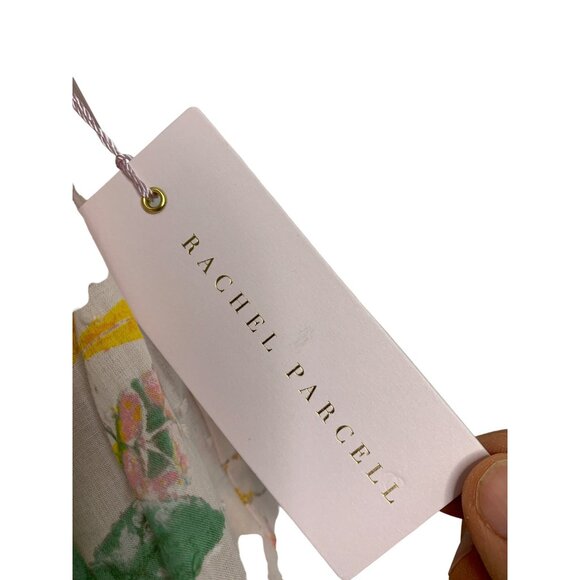 Sold Out Rachell Parcell Tiered Ruffle Sleeve Dot Floral Dress Size M NWT 7150 - Picture 6 of 15